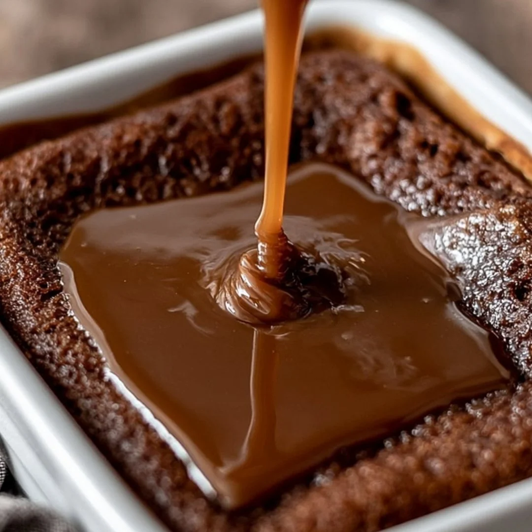 Delicious homemade Sticky Toffee Pudding served with creamy sauce